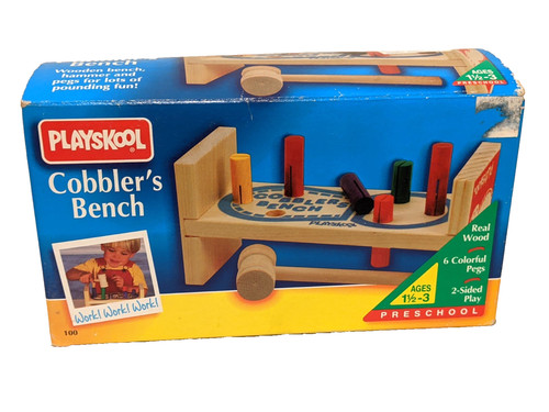 Playskool cobbler bench - playskool, cobbler's