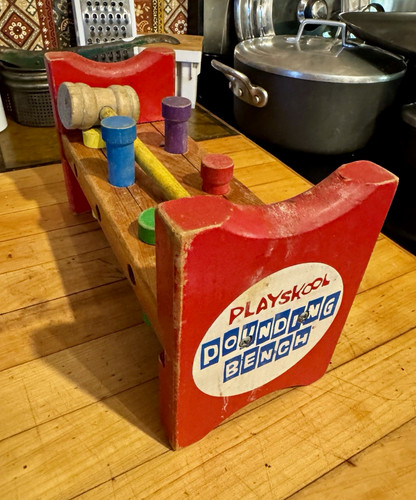 Playskool wooden pounding - playskool,