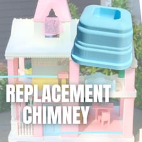 Replacement dollhouse chimney - replacement,